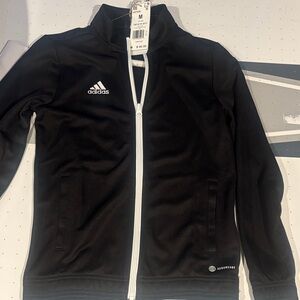 Adidas Kids Black and White Jacket
